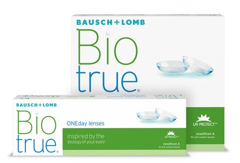 pack da 30 e 90 lenti di lenti a contatto Biotrue ONEday